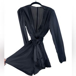 Formal Satin Romper